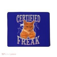 Cat Meme Certified Freak Mousepad thumb 0