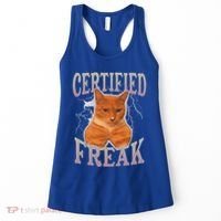 Cat Meme Certified Freak Women's Tank Top thumb 0