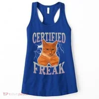 Cat Meme Certified Freak Women's Tank Top thumb 0