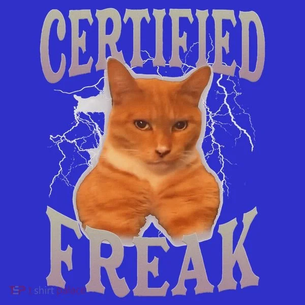 Cat Meme Certified Freak Baby Bodysuit