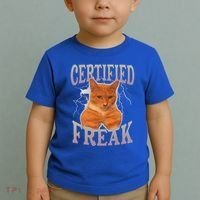 Cat Meme Certified Freak Toddler T-Shirt thumb 2
