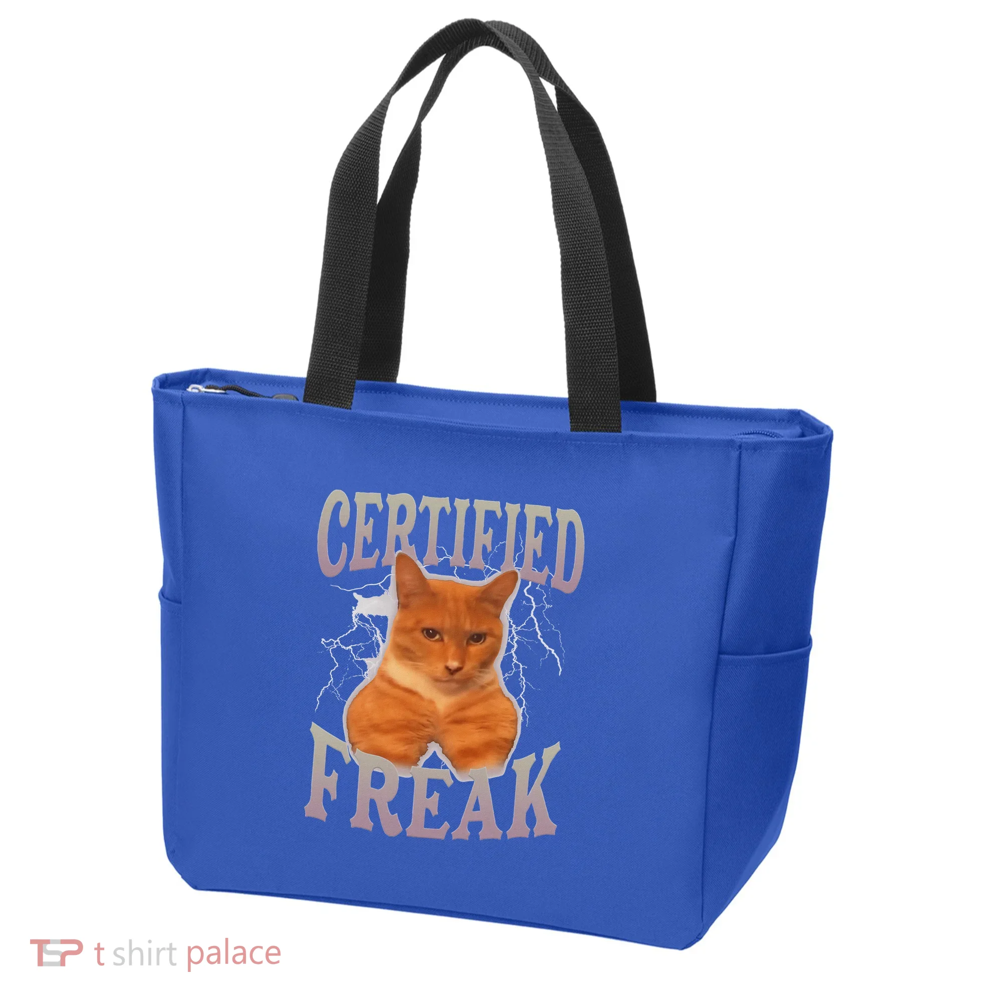 Cat Meme Certified Freak Tote Bag