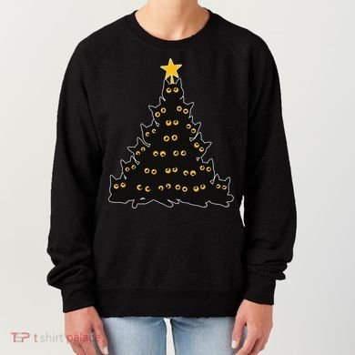 Christmas Meow Cute Cat Women's Sweatshirt