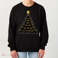 Christmas Meow Cute Cat Women's Sweatshirt thumb 0