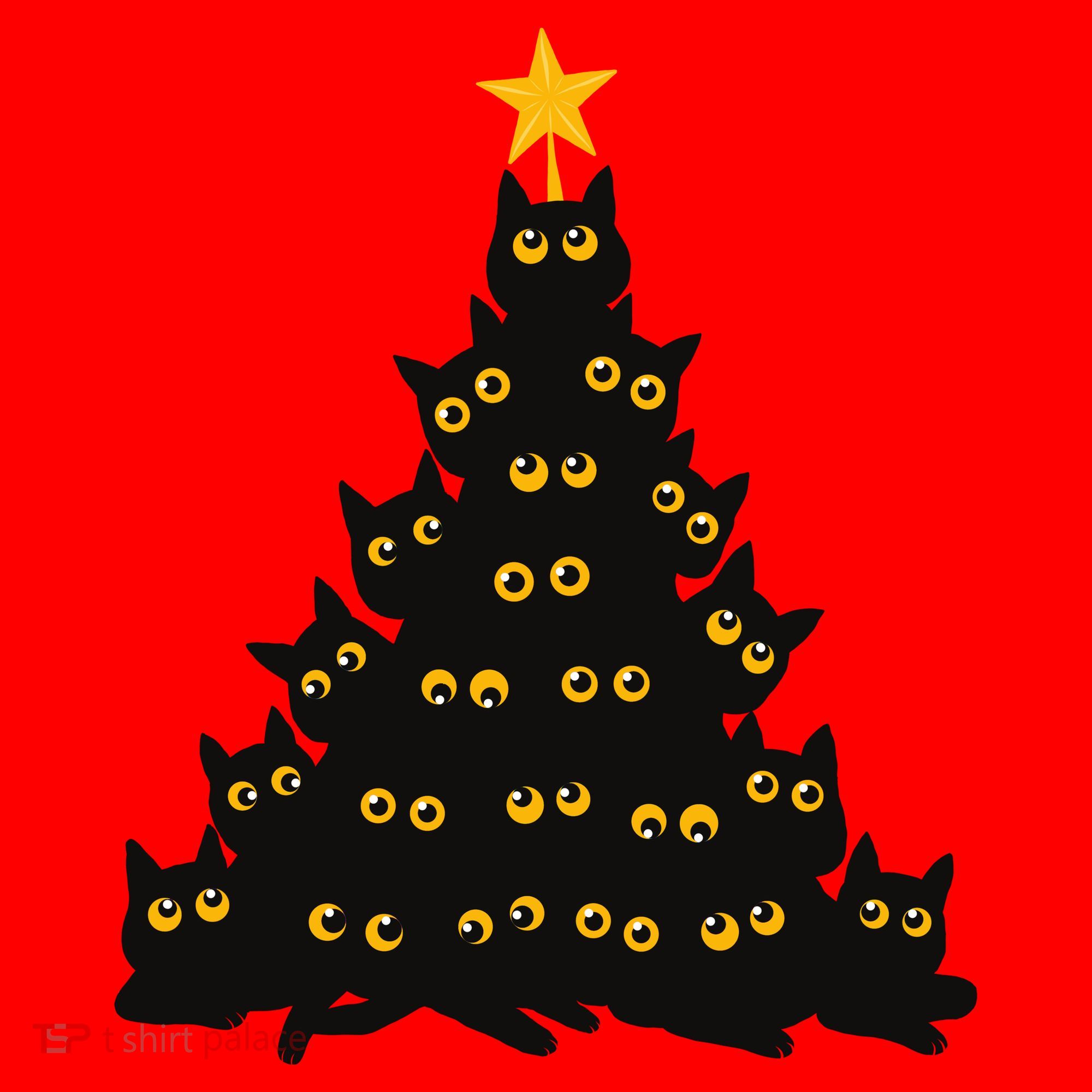 Christmas Meow Cute Cat Santa Hat