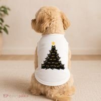 Christmas Meow Cute Cat Doggie Tank thumb 2