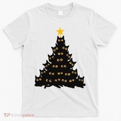 Christmas Meow Cute Cat T-Shirt