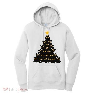 Christmas Meow Cute Cat Women's Hoodie