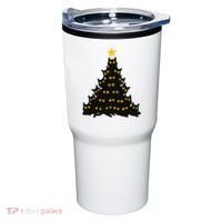 Christmas Meow Cute Cat Tumbler thumb 0