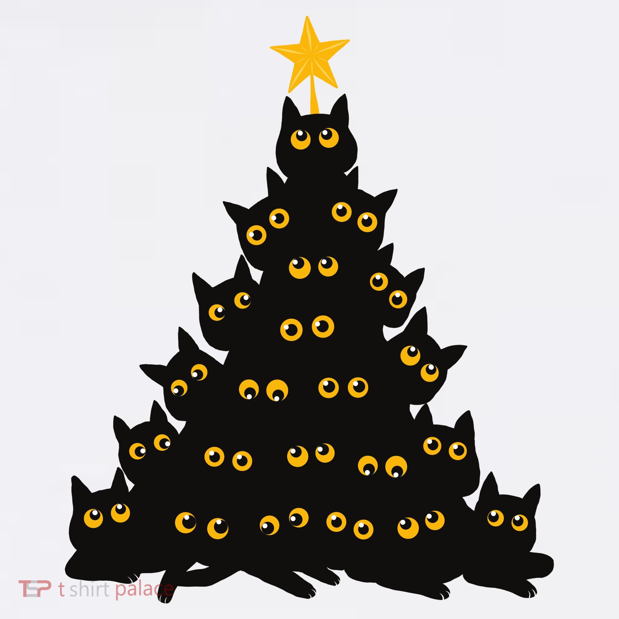 Christmas Meow Cute Cat Tank Top