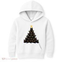 Christmas Meow Cute Cat Kids Hoodie thumb 0