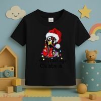 Chicken Merry Clucking Christmas Santa Funny Xmas Toddler T-Shirt thumb 3