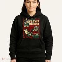 Catnip Madness Cute Kitten Cat Lover Gift For Cat Owners Hoodie thumb 5