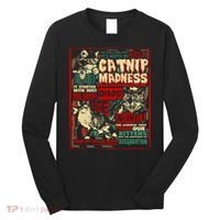 Catnip Madness Cute Kitten Cat Lover Gift For Cat Owners Long Sleeve Shirt thumb 0