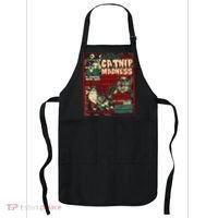 Catnip Madness Cute Kitten Cat Lover Gift For Cat Owners Apron thumb 0