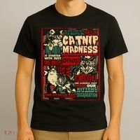 Catnip Madness Cute Kitten Cat Lover Gift For Cat Owners T-Shirt thumb 3