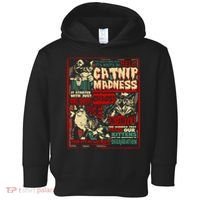 Catnip Madness Cute Kitten Cat Lover Gift For Cat Owners Toddler Hoodie thumb 0