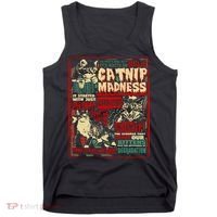 Catnip Madness Cute Kitten Cat Lover Gift For Cat Owners Tank Top thumb 0