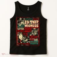 Catnip Madness Cute Kitten Cat Lover Gift For Cat Owners Tank Top thumb 2