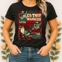 Catnip Madness Cute Kitten Cat Lover Gift For Cat Owners Women's T-Shirt thumb 2