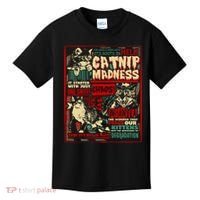Catnip Madness Cute Kitten Cat Lover Gift For Cat Owners Kids T-Shirt thumb 0
