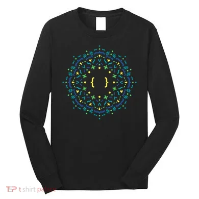 Code Mandala Css Long Sleeve Shirt