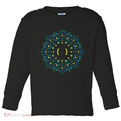 Code Mandala Css Toddler Long Sleeve