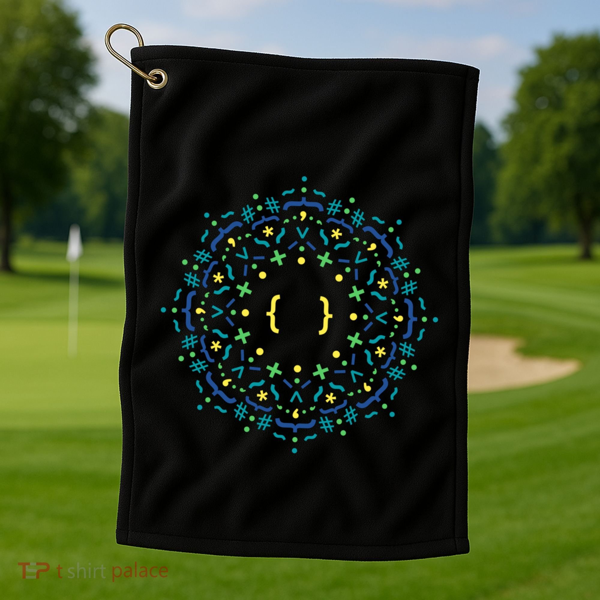 Code Mandala Css Golf Towel