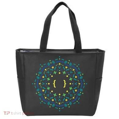Code Mandala Css Tote Bag