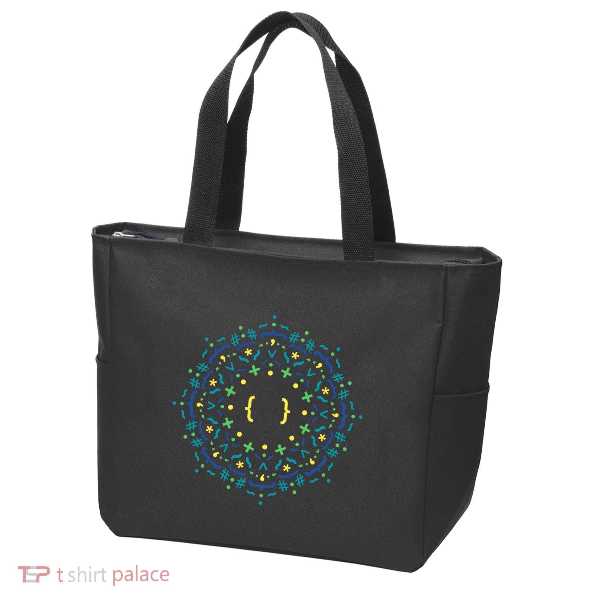 Code Mandala Css Tote Bag