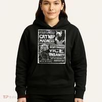 Catnip Madness Cute Kitten Cat Lover Gift For Cat Owners Hoodie thumb 5