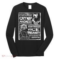 Catnip Madness Cute Kitten Cat Lover Gift For Cat Owners Long Sleeve Shirt thumb 0