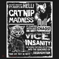 Catnip Madness Cute Kitten Cat Lover Gift For Cat Owners Sweatshirt thumb 3
