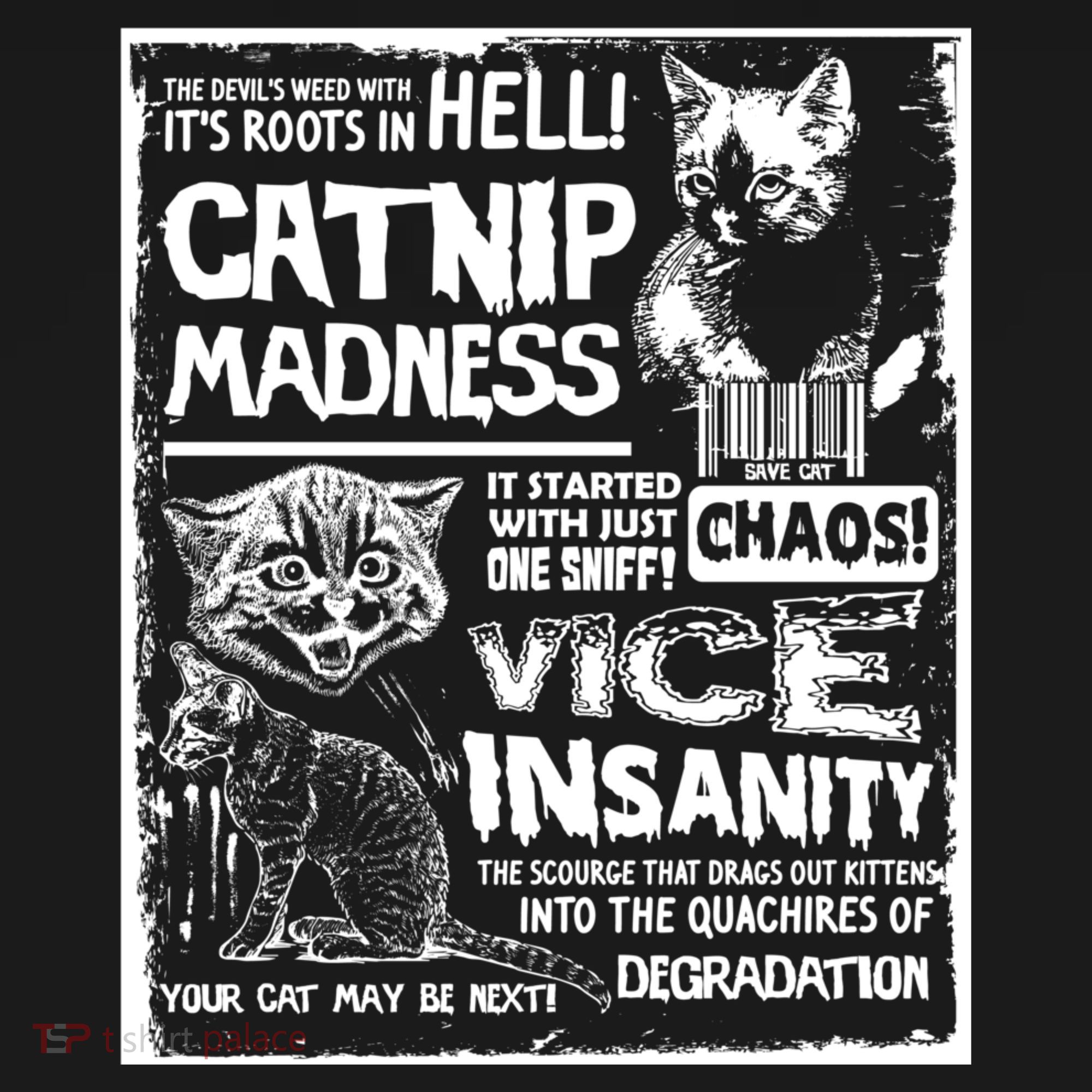 Catnip Madness Cute Kitten Cat Lover Gift For Cat Owners Sweatshirt