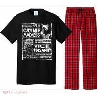 Catnip Madness Cute Kitten Cat Lover Gift For Cat Owners Pajama Set thumb 0