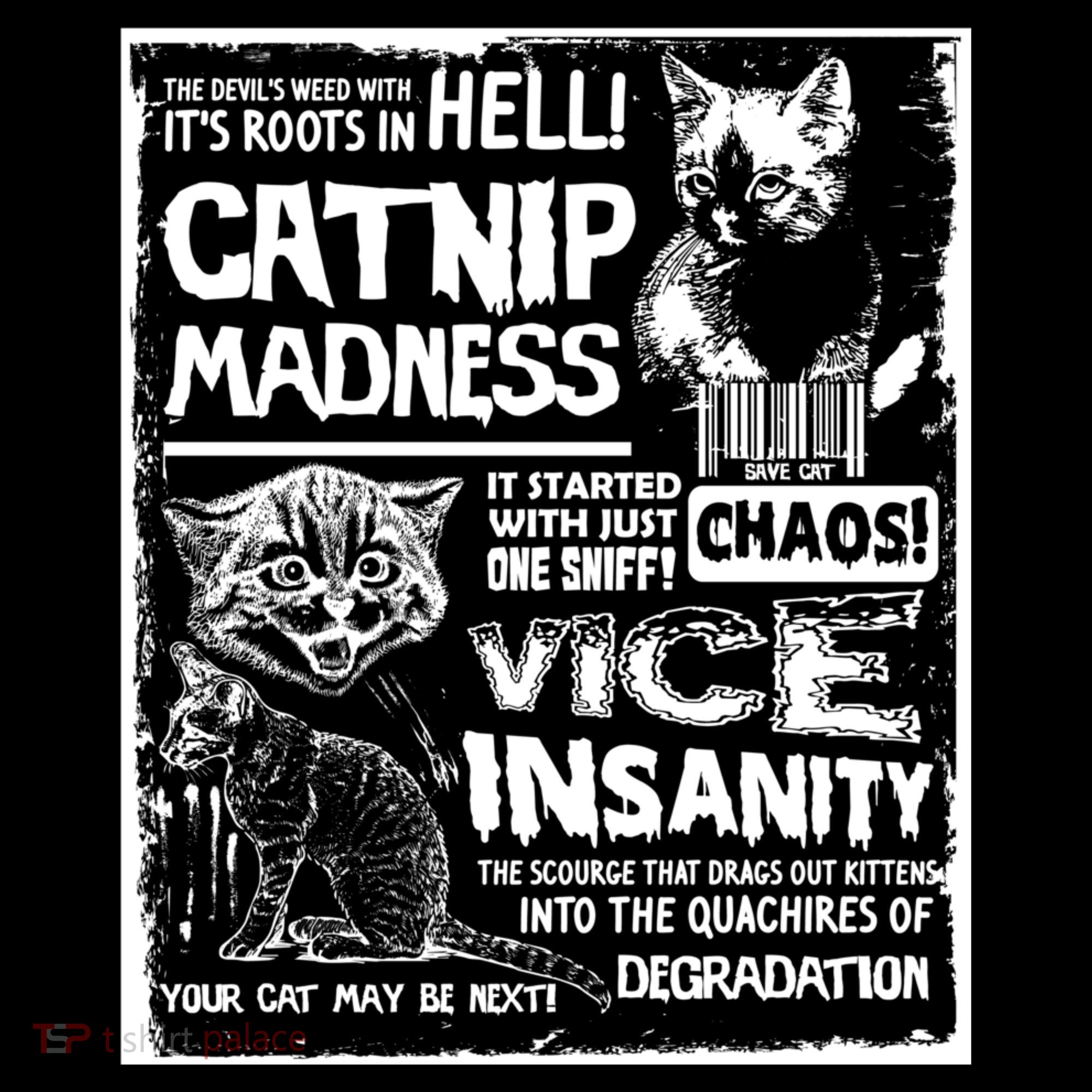 Catnip Madness Cute Kitten Cat Lover Gift For Cat Owners Women's Hoodie