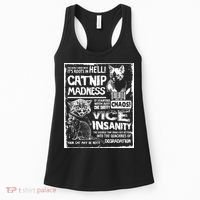 Catnip Madness Cute Kitten Cat Lover Gift For Cat Owners Women's Tank Top thumb 0