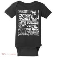 Catnip Madness Cute Kitten Cat Lover Gift For Cat Owners Baby Bodysuit thumb 0