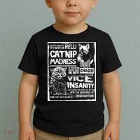 Catnip Madness Cute Kitten Cat Lover Gift For Cat Owners Toddler T-Shirt thumb 2