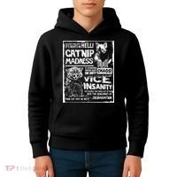 Catnip Madness Cute Kitten Cat Lover Gift For Cat Owners Kids Hoodie thumb 4