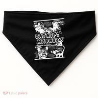 Catnip Madness Cute Kitten Cat Lover Gift For Cat Owners USA-Made Doggie Bandana thumb 0