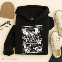 Catnip Madness Cute Kitten Cat Lover Gift For Cat Owners Hoodie thumb 4