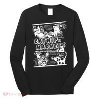 Catnip Madness Cute Kitten Cat Lover Gift For Cat Owners Long Sleeve Shirt thumb 0