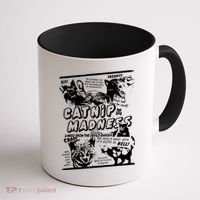 Catnip Madness Cute Kitten Cat Lover Gift For Cat Owners Coffee Mug thumb 1