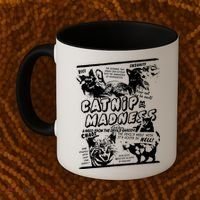 Catnip Madness Cute Kitten Cat Lover Gift For Cat Owners Coffee Mug thumb 2