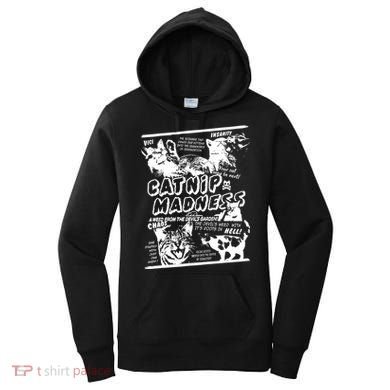 Catnip Madness Cute Kitten Cat Lover Gift For Cat Owners Women's Hoodie