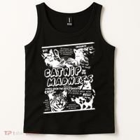 Catnip Madness Cute Kitten Cat Lover Gift For Cat Owners Tank Top thumb 2