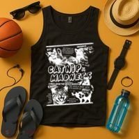 Catnip Madness Cute Kitten Cat Lover Gift For Cat Owners Tank Top thumb 4