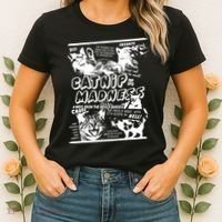 Catnip Madness Cute Kitten Cat Lover Gift For Cat Owners Women's T-Shirt thumb 2