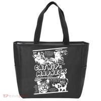 Catnip Madness Cute Kitten Cat Lover Gift For Cat Owners Tote Bag thumb 0